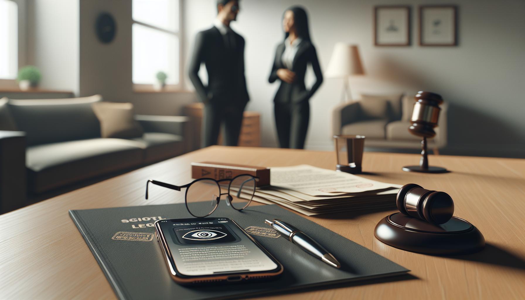 Aspectos legales del espionaje en parejas