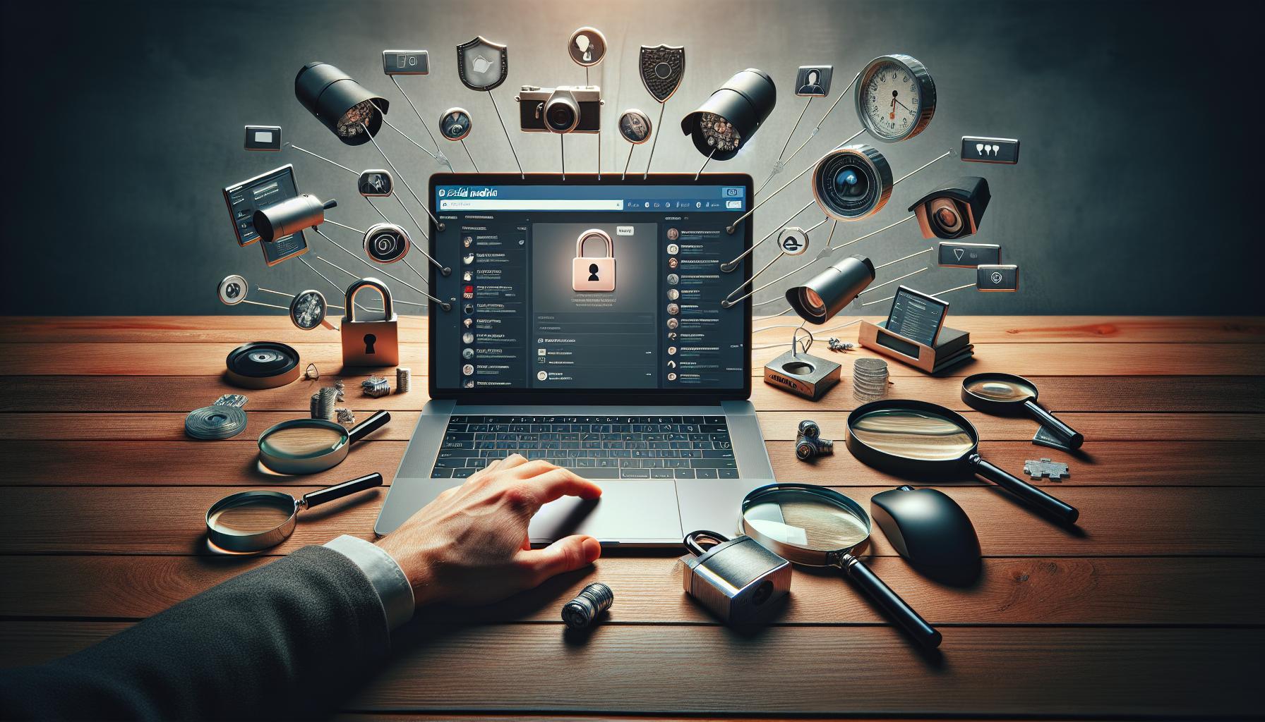 Cómo funciona el espionaje en redes sociales