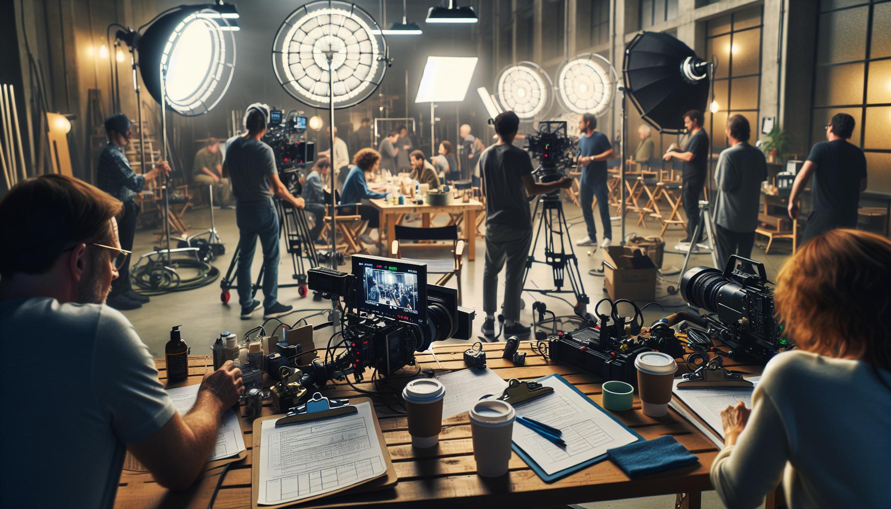 Escenas Exclusivas: Un Vistazo Detrás de Cámaras