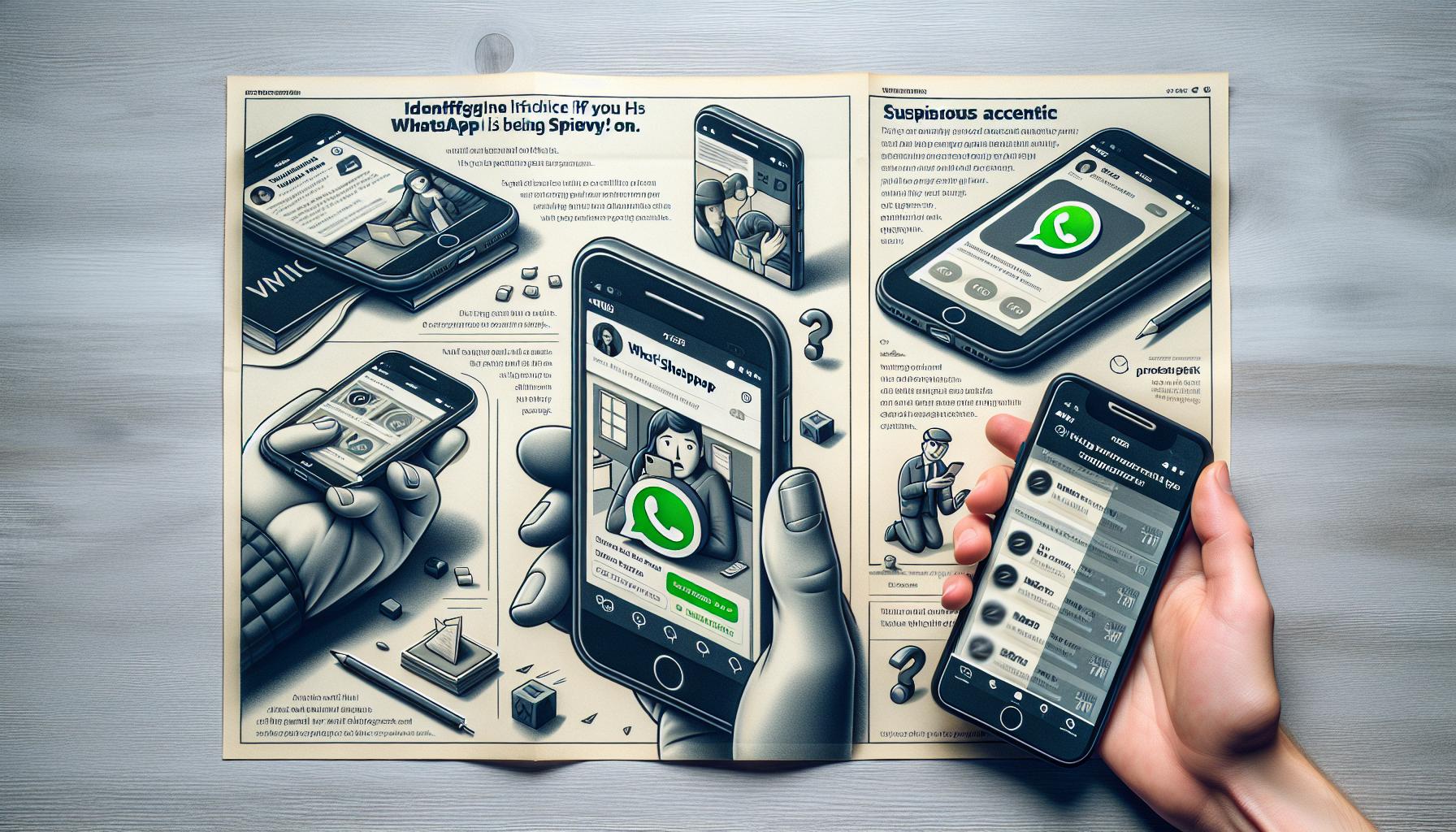 Cómo Espías WhatsApp: Métodos y Riesgos Explicados 4 Identificación de señales de que tu WhatsApp está siendo espiado