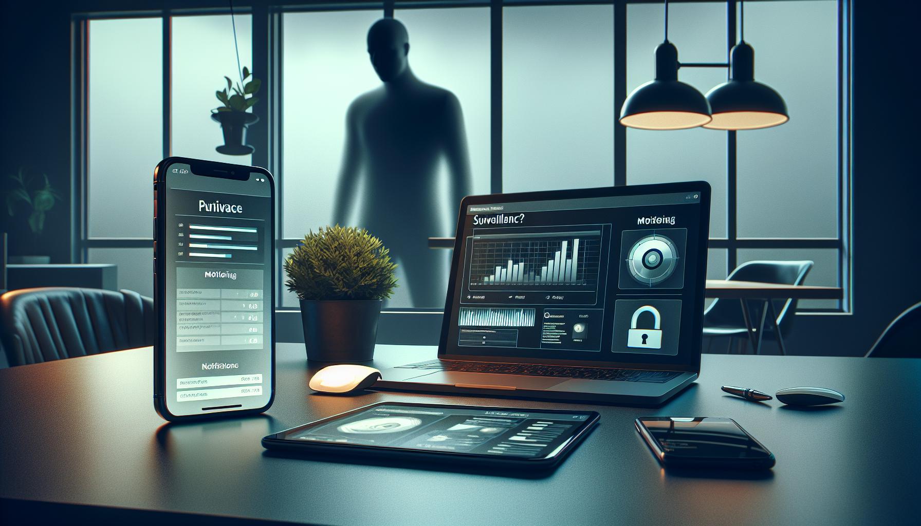 Riesgos de privacidad al monitorear dispositivos